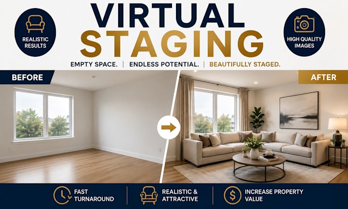 do virtual staging, virtual renovation
