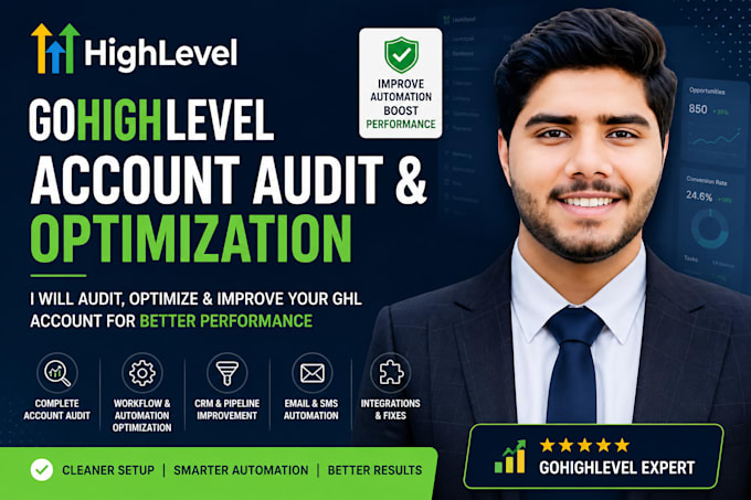 optimize your gohighlevel CRM, workflows and automations