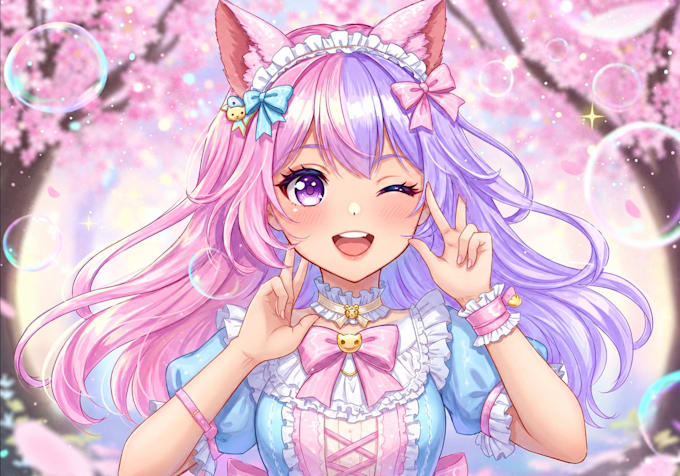 3d character for vtuber, 3d rigging, vrchat, vroid, anime, mmd, vocaloid, motion