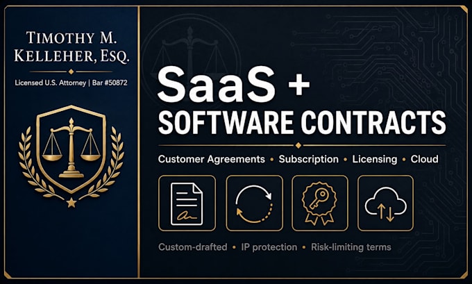 write a legally binding b2b saas subscription agreement