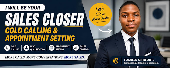 be your sales closer and close qualified leads