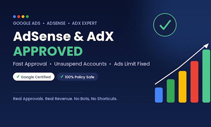 get your google adsense and adx approved
