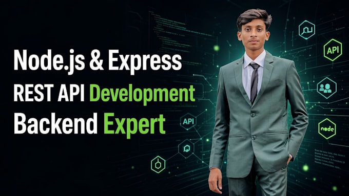 build a node js express rest API