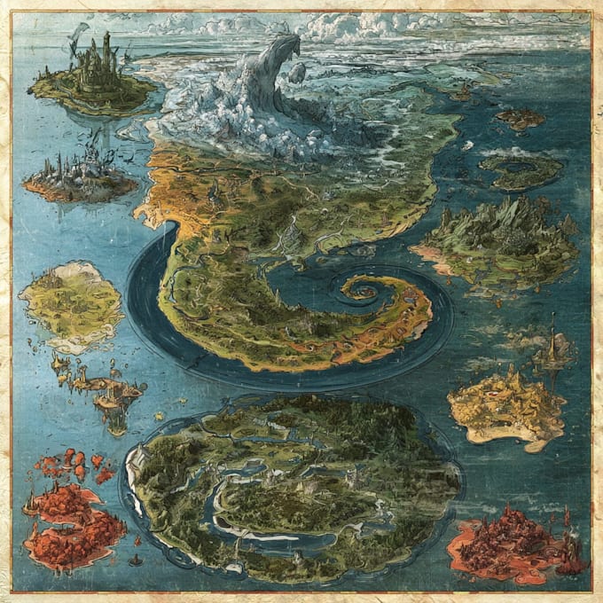 do fantasy map and city maps