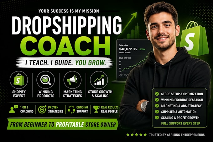 be your shopify mentor and coach