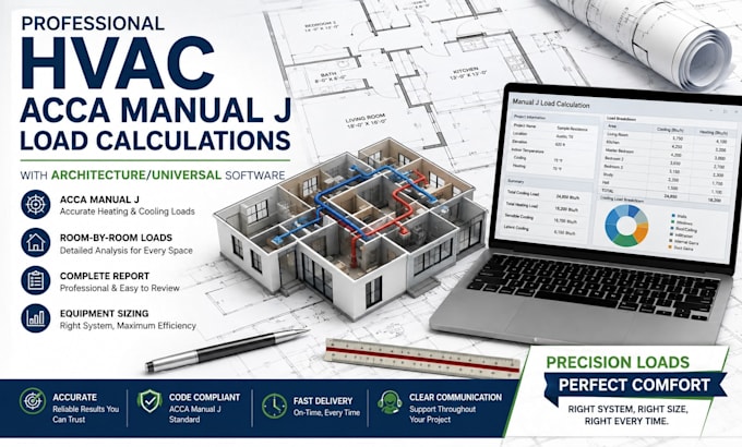 do hvac acca manual jds load calculations with architecture universal software