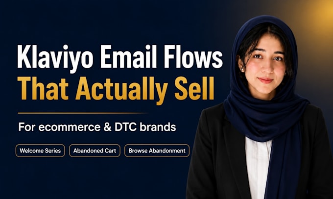 write klaviyo email flows and ecommerce email copy