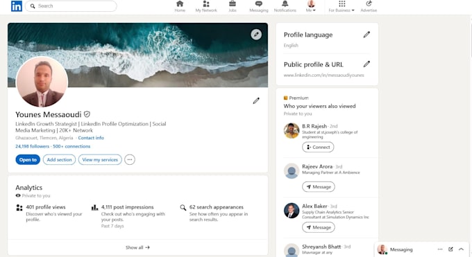 create and optimize your linkedin profile