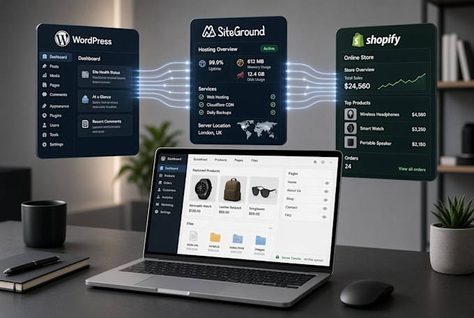 move siteground to shopify migrate wordpress to shopify clone website