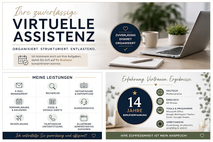 ich werde ihre zuverlaessige virtuelle assistenz