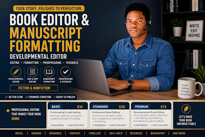 book editing and formatting manuscript formatting and developmental book editor