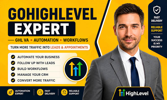 be your go high level expert ghl va ghl automation workflow virtual assistance