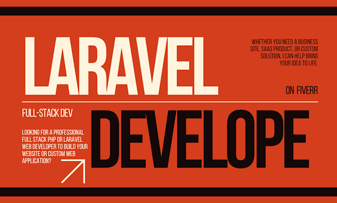 do website development as full stack php laravel developer