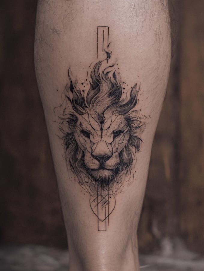 make a tattoo design of tattoo sleeve