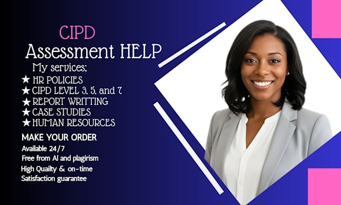 provide cipd assignment support, HR policies, and performance analysis report