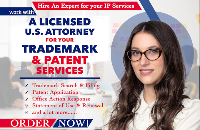 your US licensed trademark and patent attorney