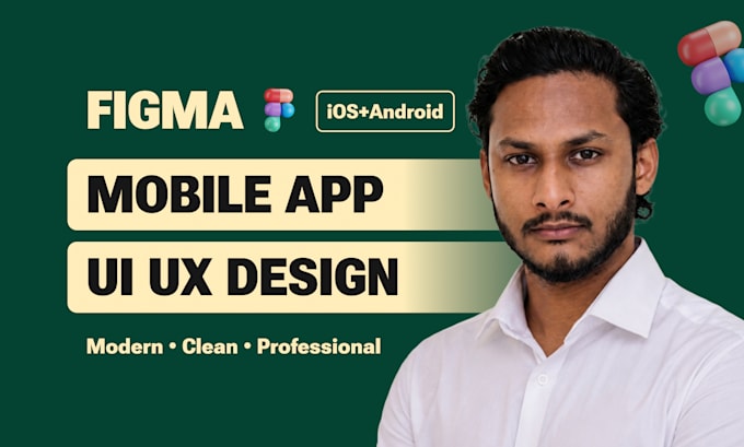 do figma app design, mobile app UI UX design