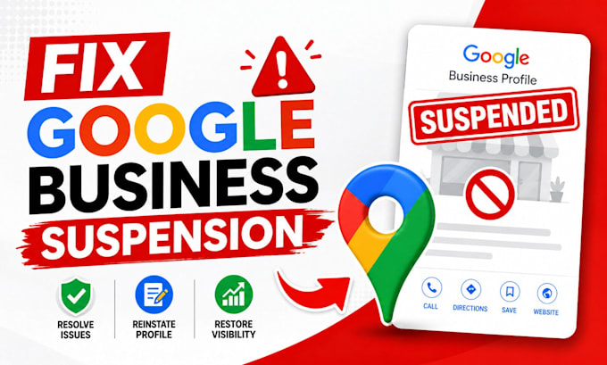 fix gmb suspension and reinstate your google business profile