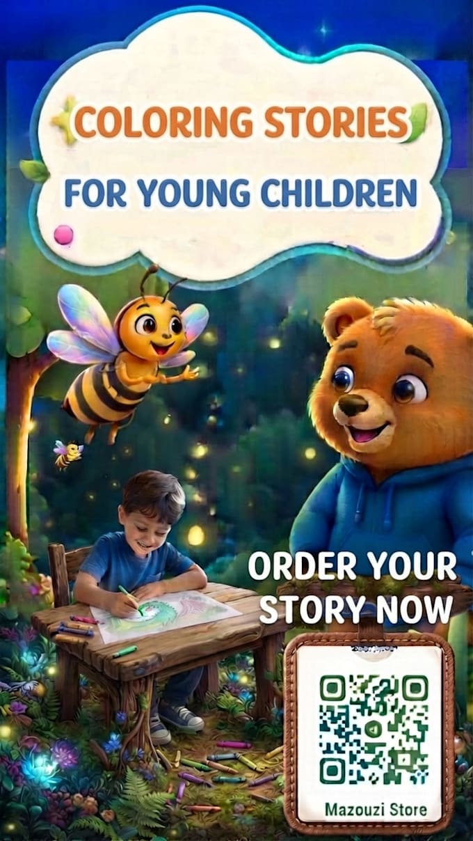 custom printable coloring book for kids