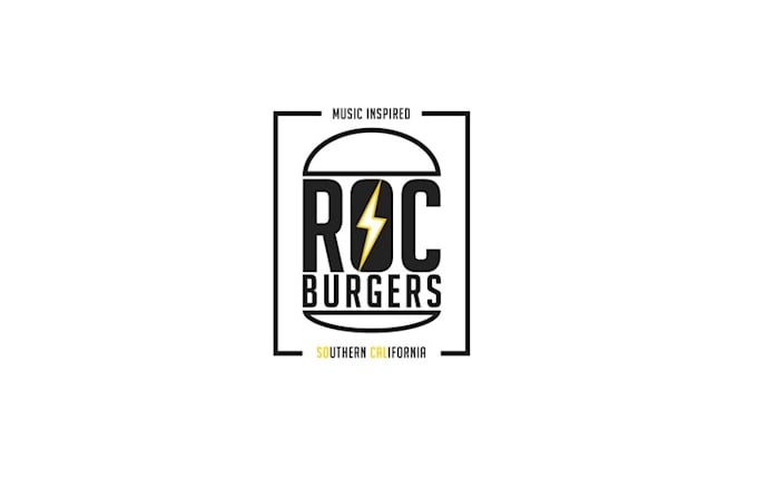 design famous creating roc burgers logo