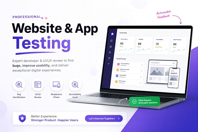 perform QA testing, code review and catch bugs