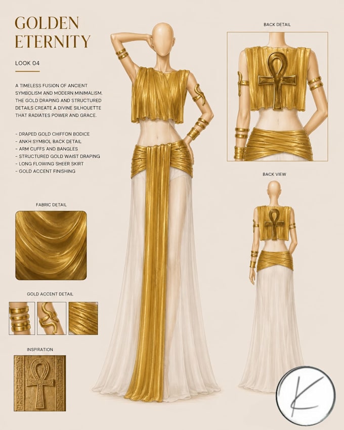 make concept costume design for you creative project
