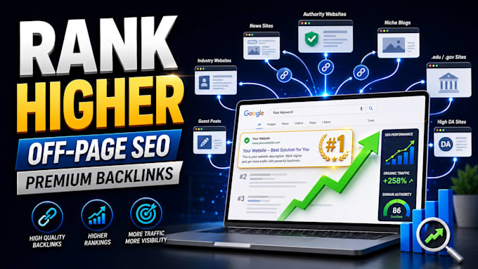 rank higher with off page SEO backlinks
