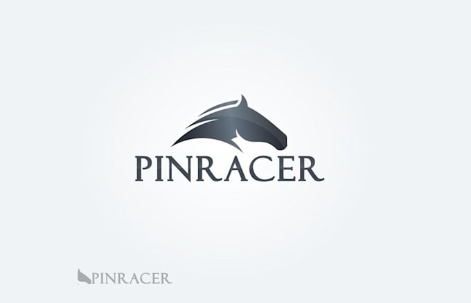create speed running horse logo
