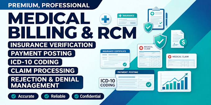 medical billing, insurance verification, payment posting