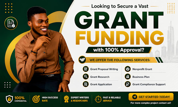 research grants and write a professional grant proposal