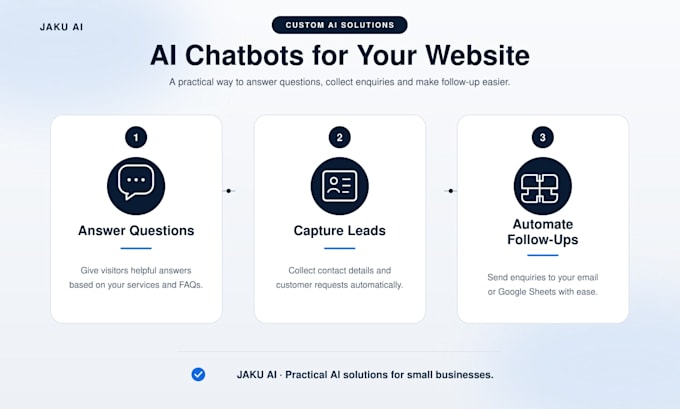 build an ai chatbot for your website