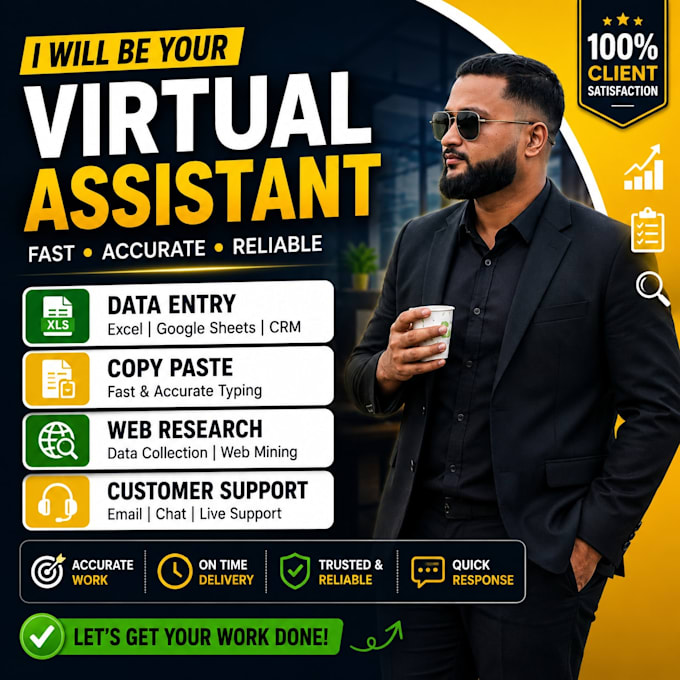 do professional data entry,copypaste and customer support
