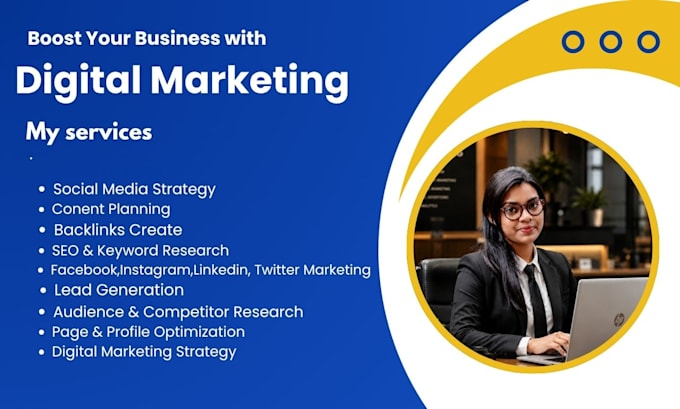 create a complete digital marketing strategy for your business