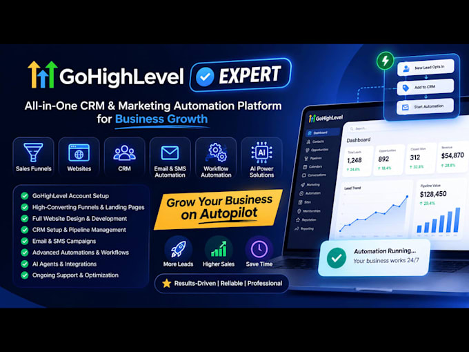 migrate your CRM data and workflows to gohighlevel