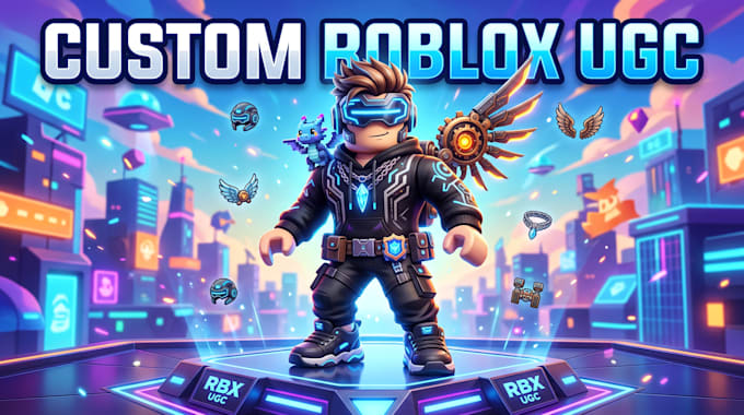 create roblox ugc accessories wearable 3d models