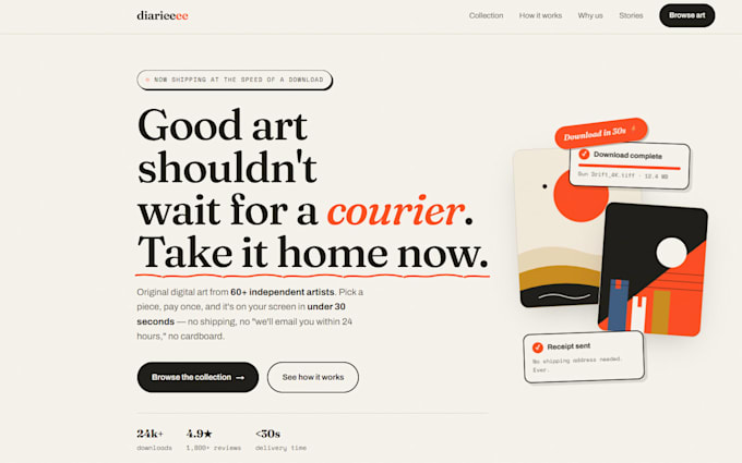 create landing page for high conversion