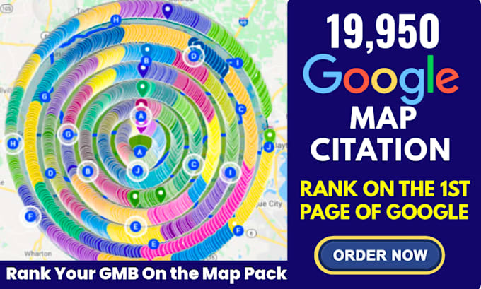 help your gmb ranking with 19950 google map citations