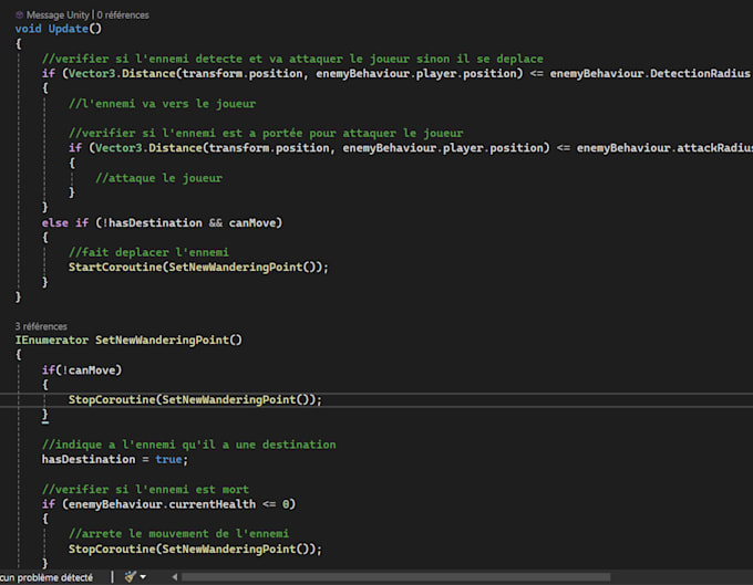 code c sharp scripts and game mechanics for your unity game