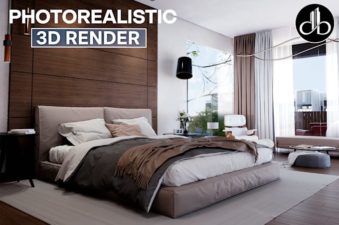 create photorealistic architectural interior renders