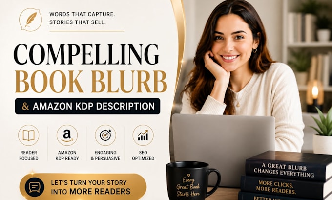 write a compelling book blurb and amazon KDP book description, amazon book blurb