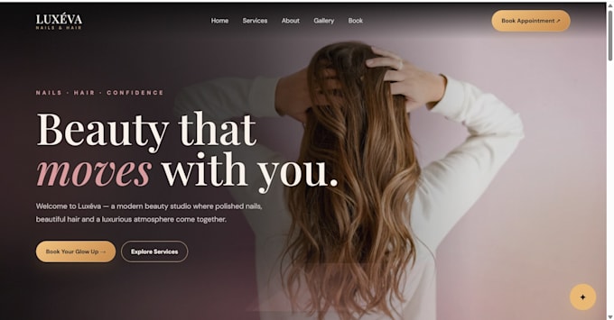design carrd or coded landing page with copywriting