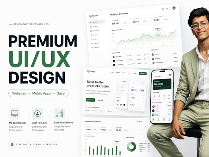 design modern website in figma