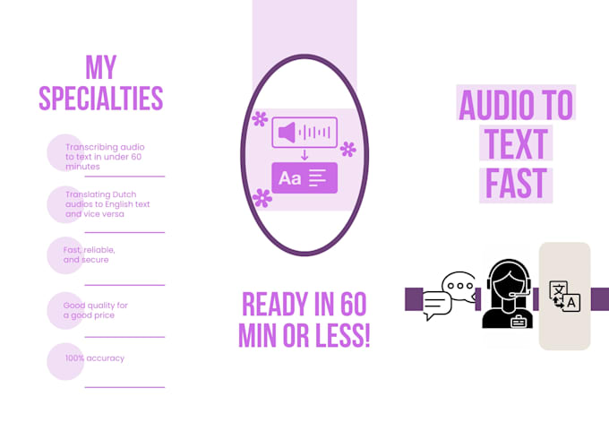 transcribe audio into text