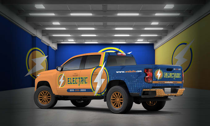 design high advertising business vehicles wrap with perfect fitting