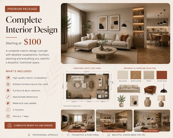 design and visualize your interior space