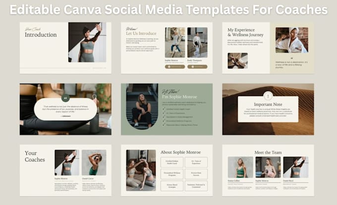 create a canva brand kit, editable canva social media templates, canva templates