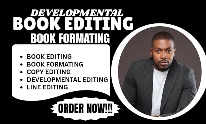 professionally edit your book with line, copy and developmental editing