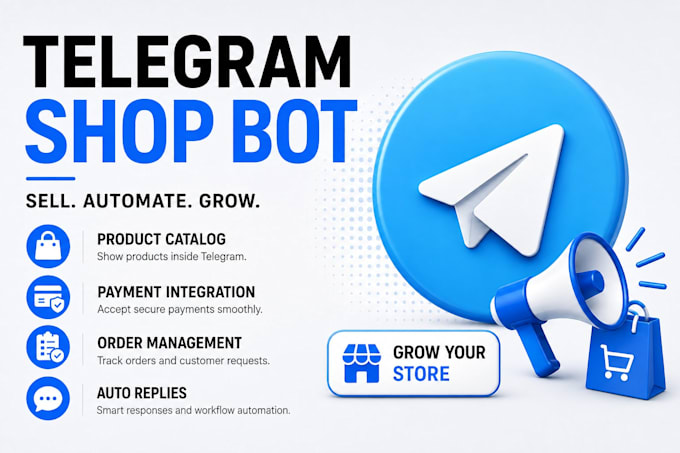 telegram shopbot,storebot with payment and admin panel