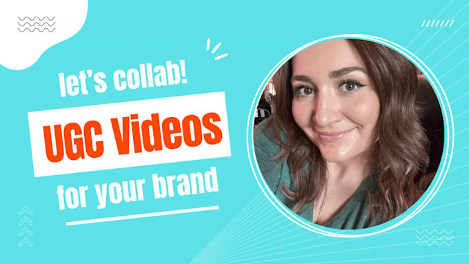 be your millennial female ugc creator