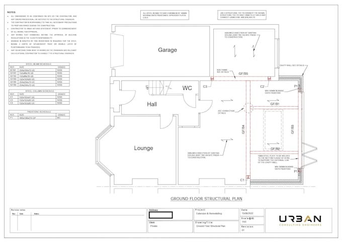 do uk building reg drawing structural calculation, structural report, extension